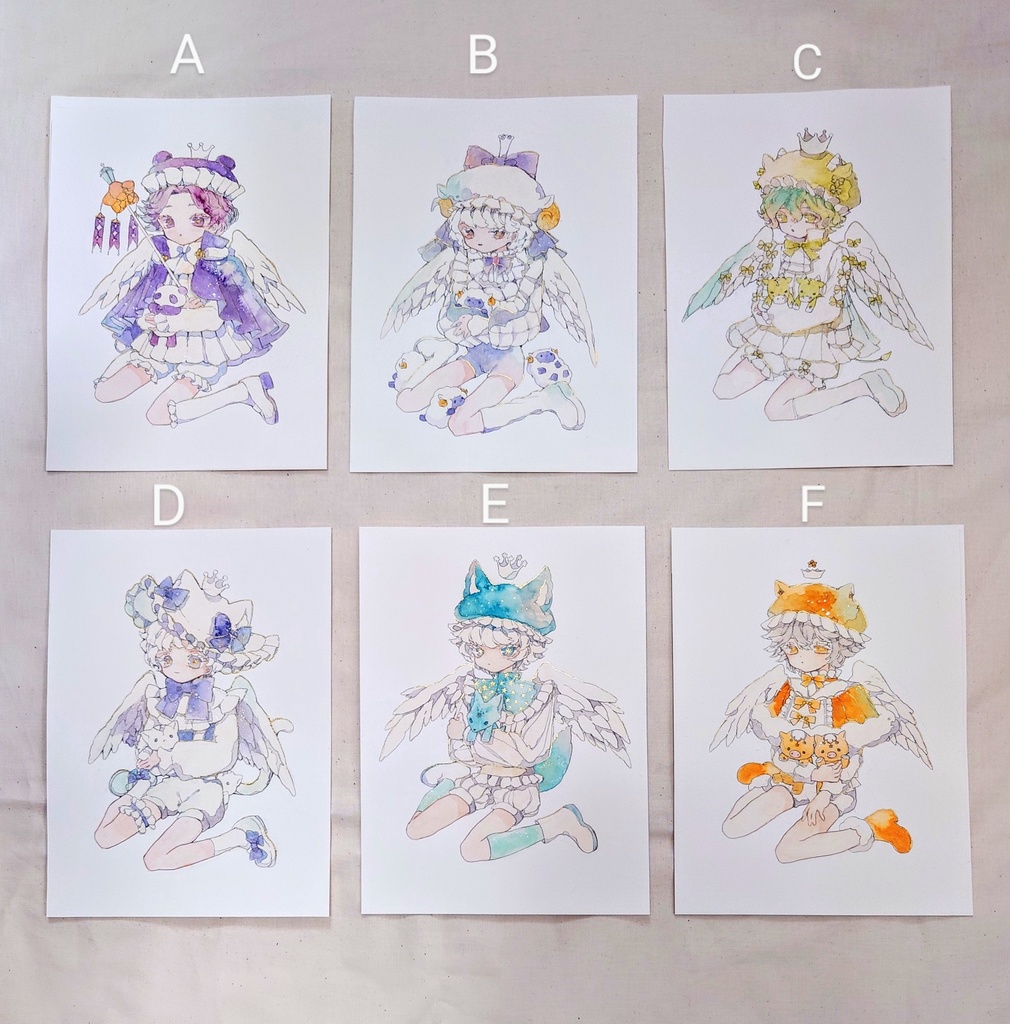 原画「えんじぇるあにまる」