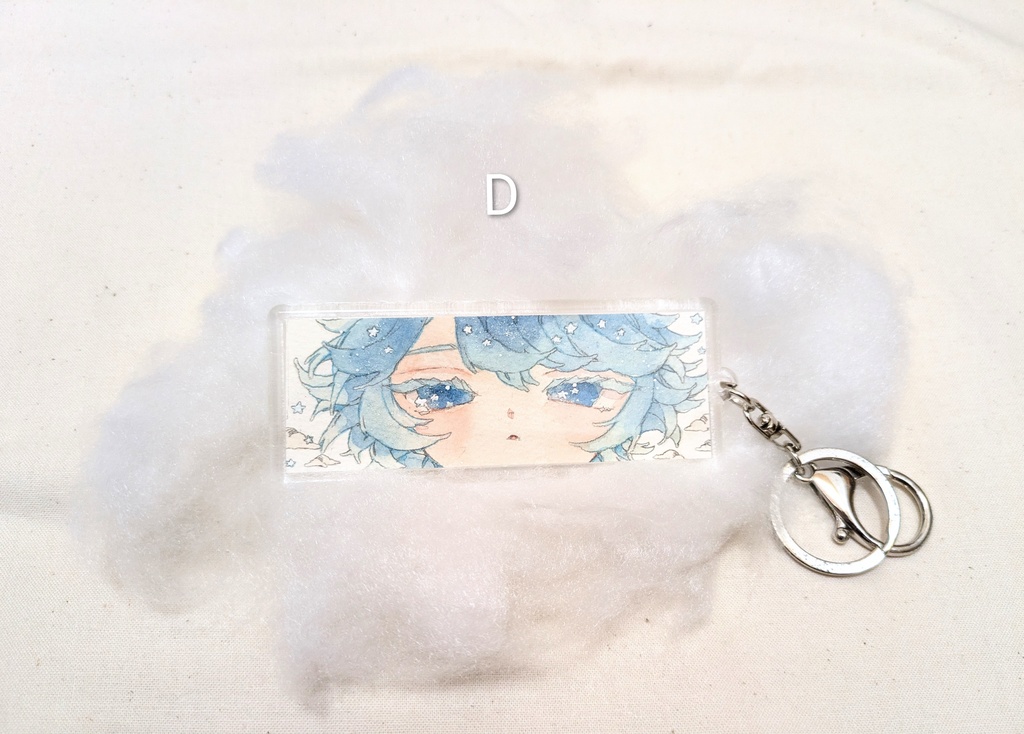 ミニ原画キーホルダー