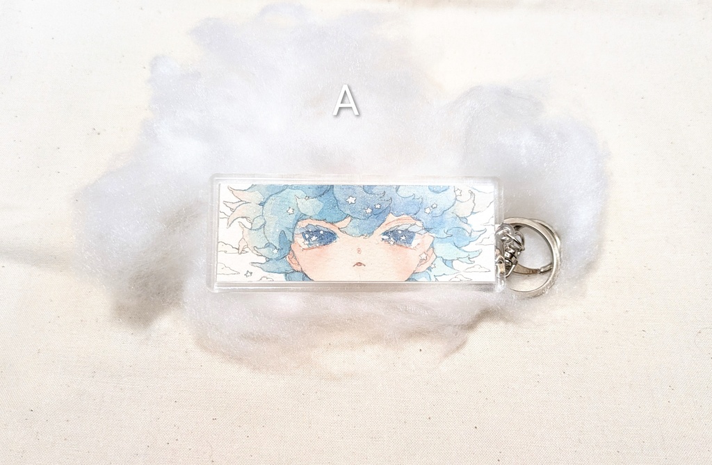 ミニ原画キーホルダー