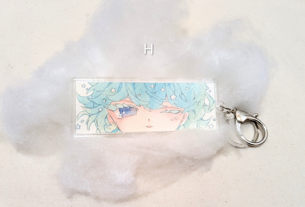 ミニ原画キーホルダー