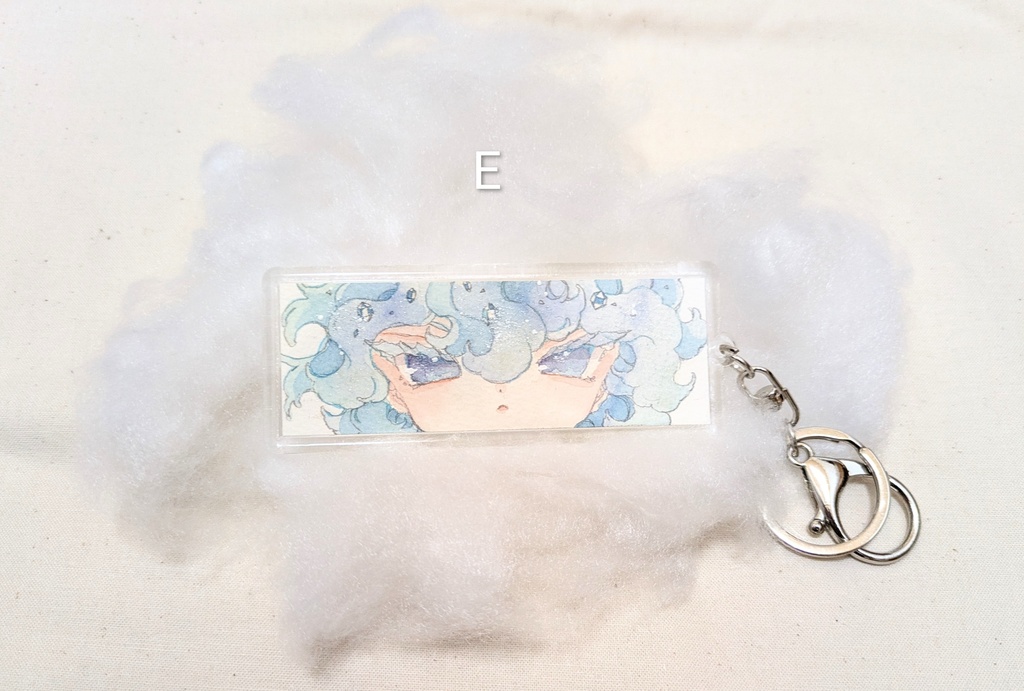 ミニ原画キーホルダー