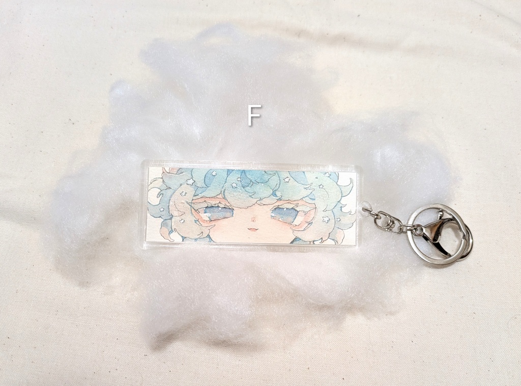 ミニ原画キーホルダー