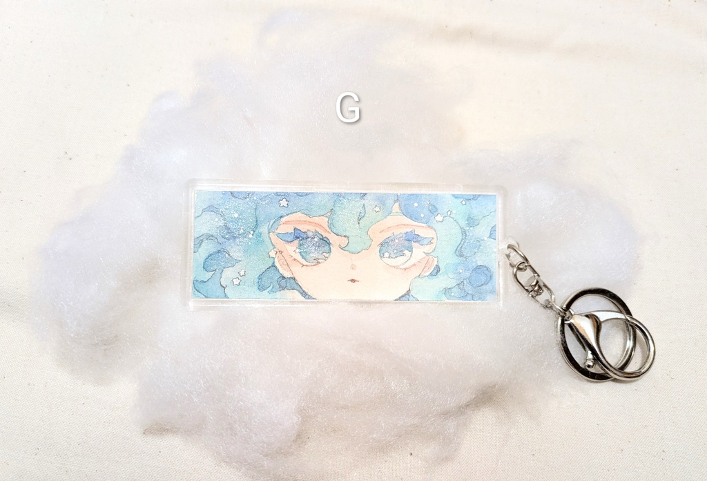 ミニ原画キーホルダー