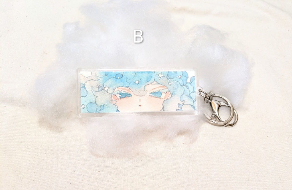 ミニ原画キーホルダー