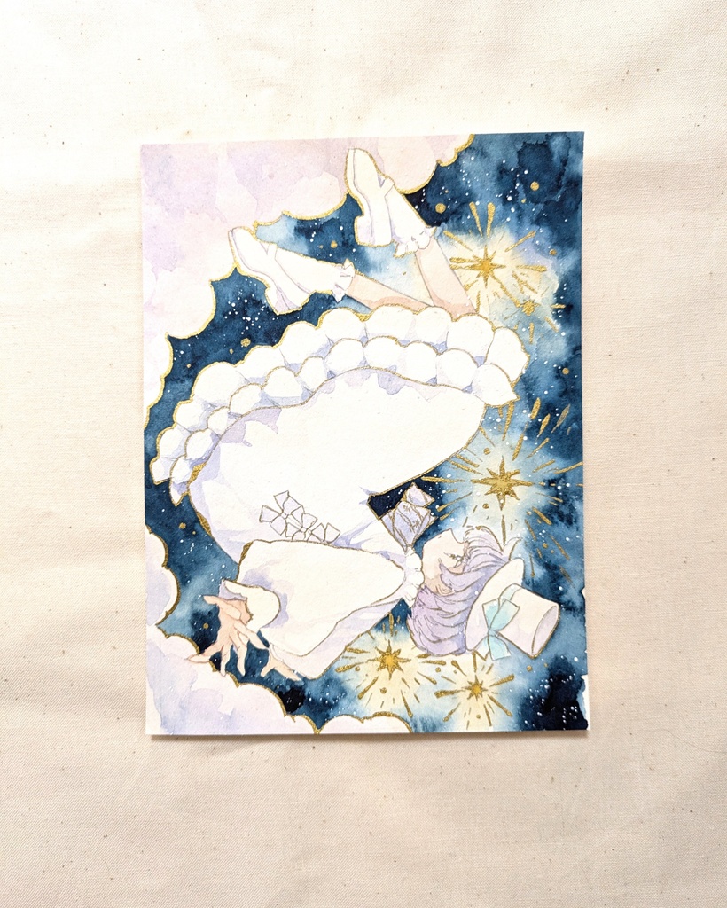 原画｢夢に落ちていく｣