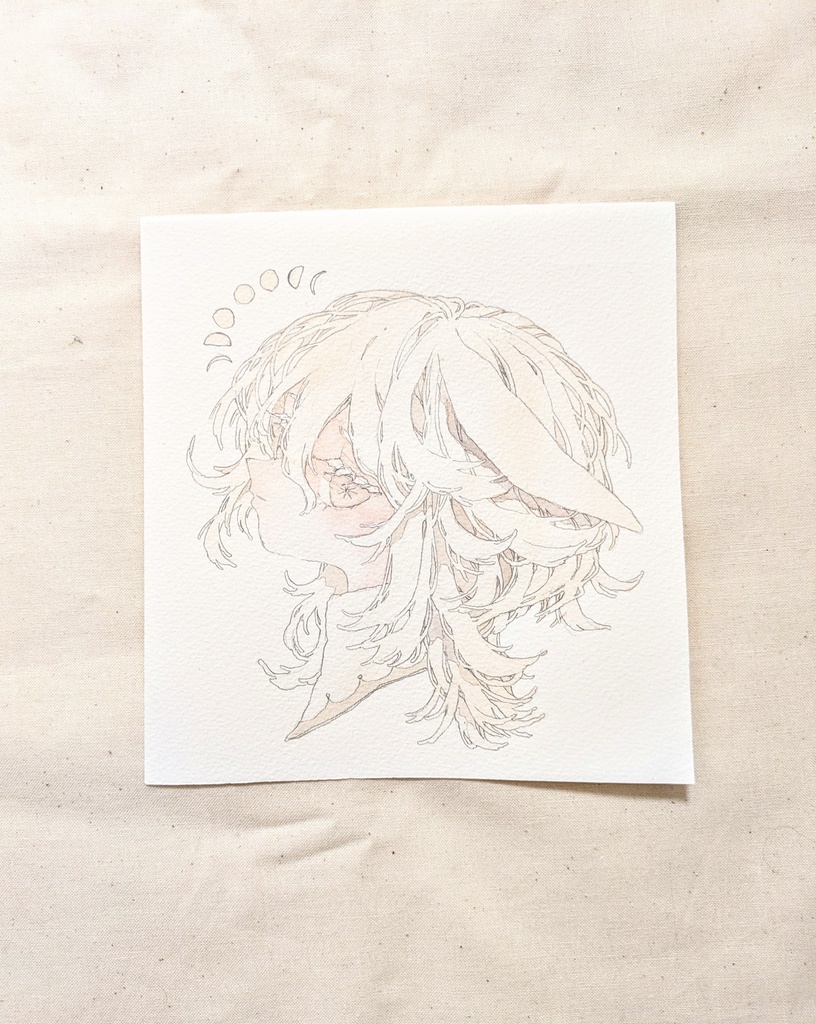 原画｢うさぎくん｣