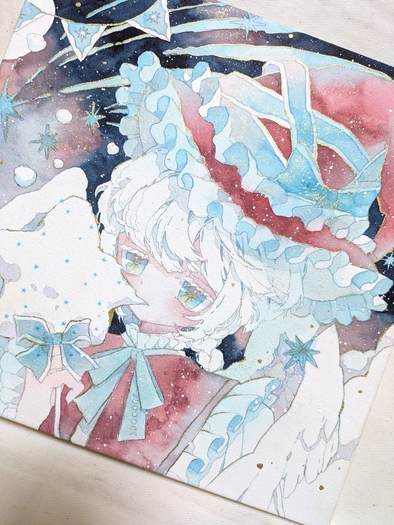 原画「光耀と幸せの魔法使い」