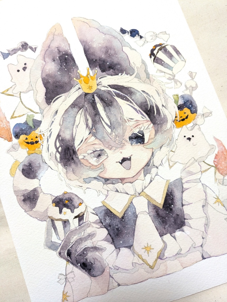 原画「Happy Halloween 2025」