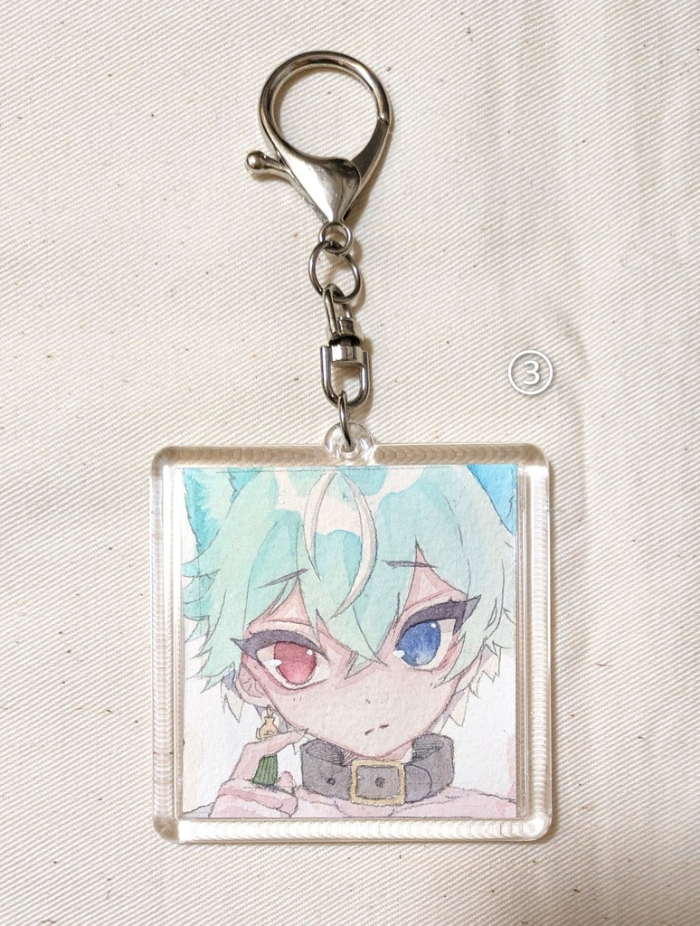 原画キーホルダー【猫暮ふーた】