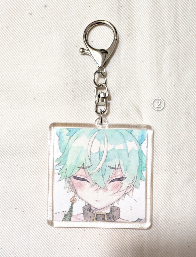 原画キーホルダー【猫暮ふーた】