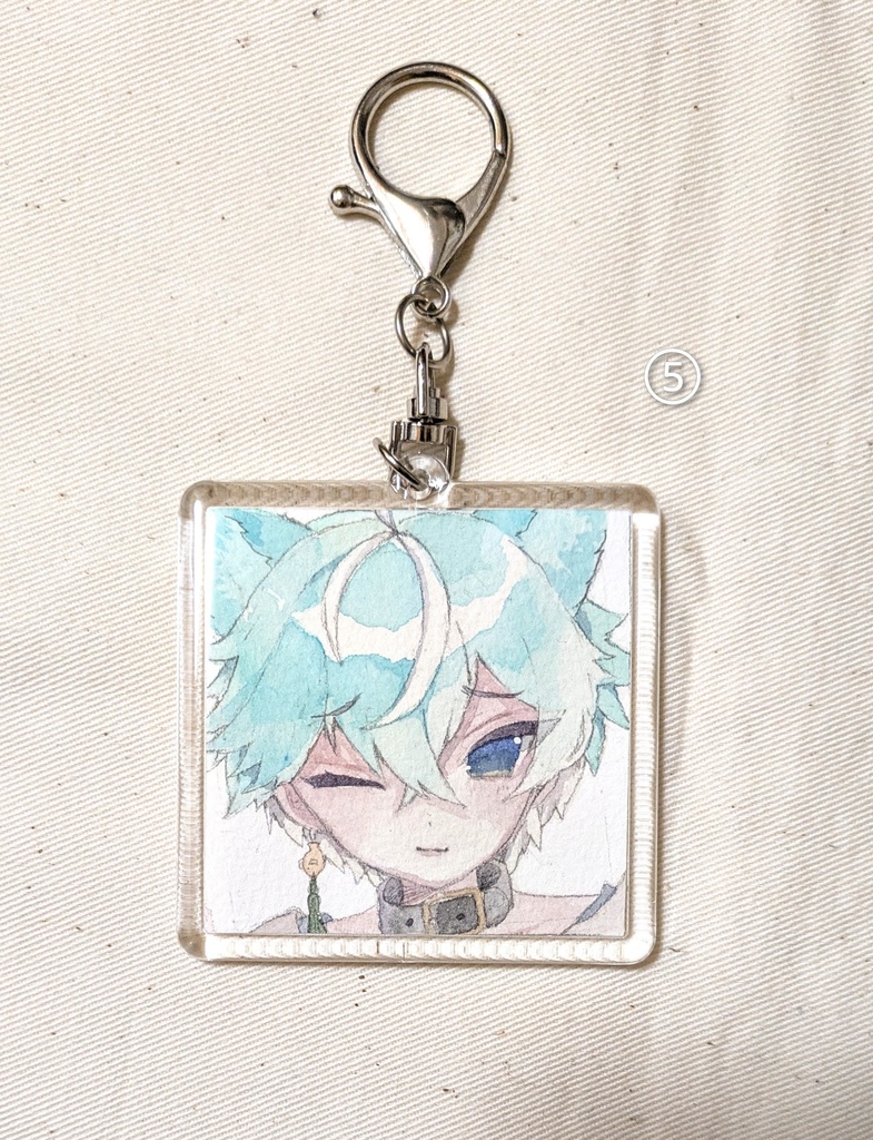 原画キーホルダー【猫暮ふーた】