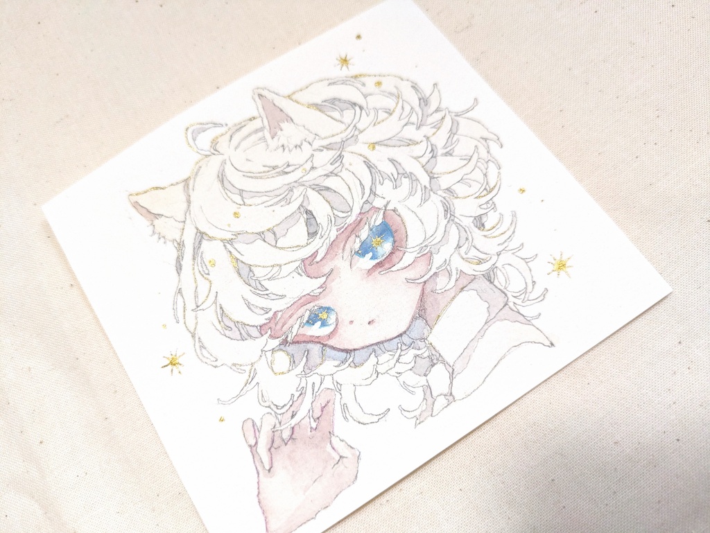 原画「猫少年」
