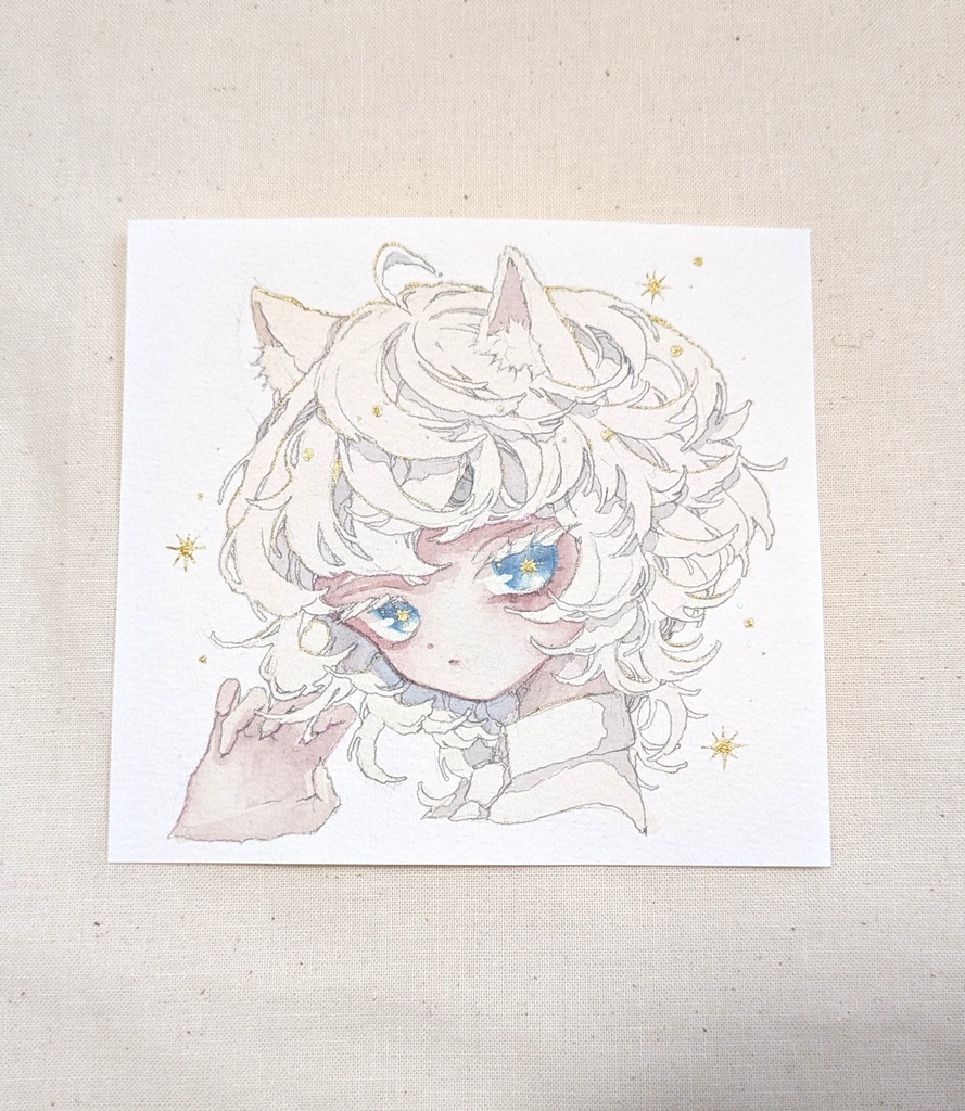 原画「猫少年」