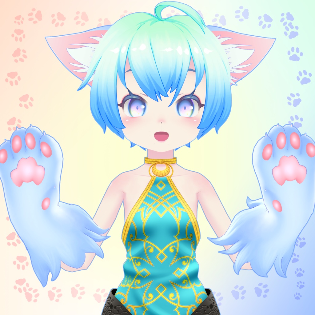 オリジナル3Dモデル『にゃんこぷ~』