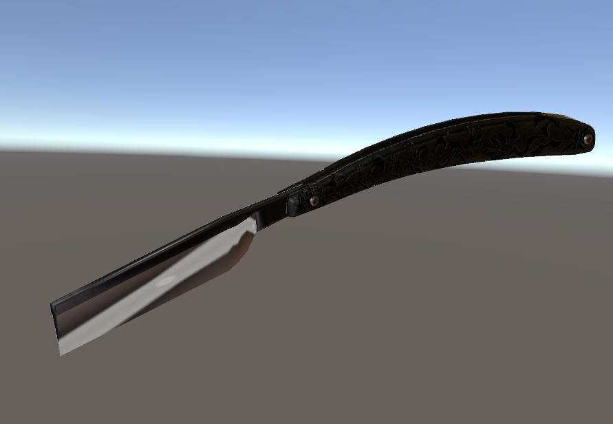 【VRChat想定】西洋剃刀