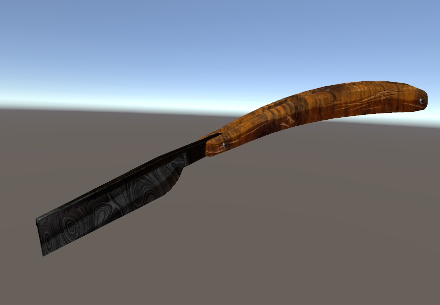 【VRChat想定】西洋剃刀