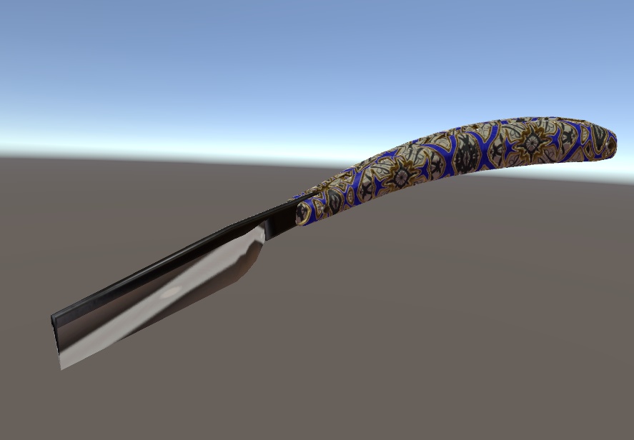 【VRChat想定】西洋剃刀