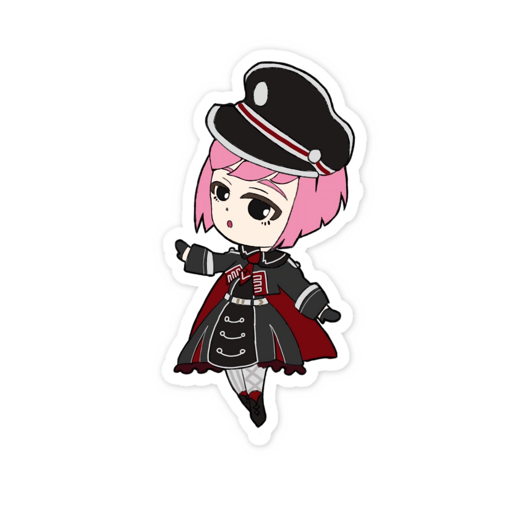 ぽぽんたスマホステッカー