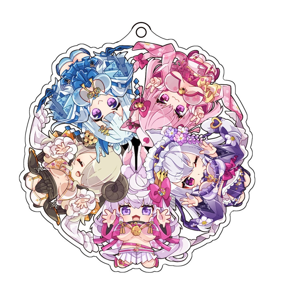 【2024長侍サマーG】アクリルキーホルダーVer2