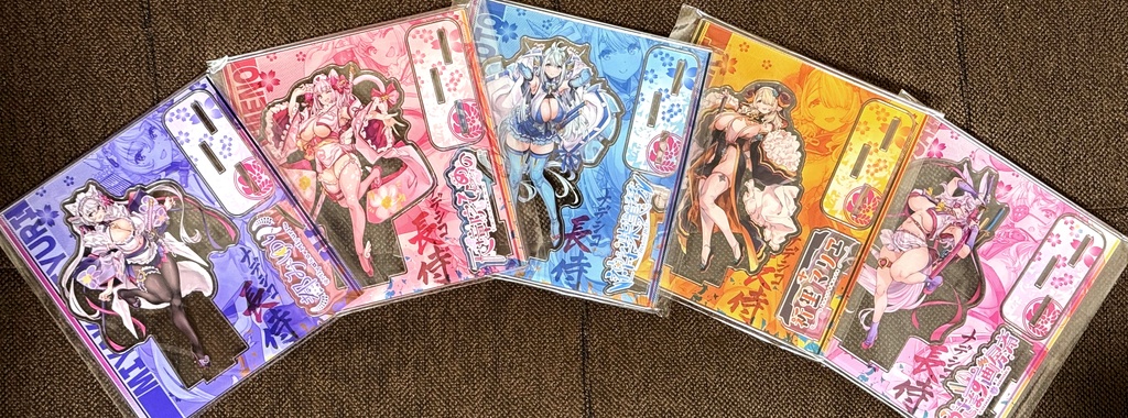 ナデシコ長侍 アクリルスタンド【2026新作:6月末お届け:受注生産】