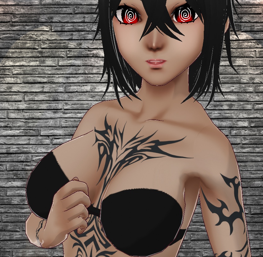 ✦ ⁀ 𝐕𝐑𝐎𝐈𝐃 ┊ 全身ネオ・トライバル・タトゥー 2