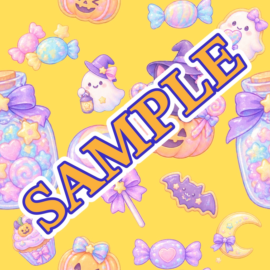 ゆめかわパステルハロウィンミックス