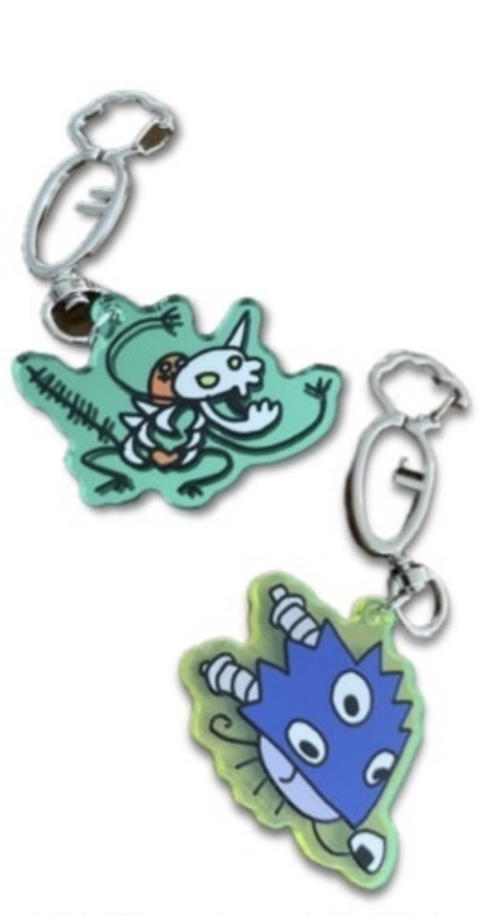 べ虫アクキー