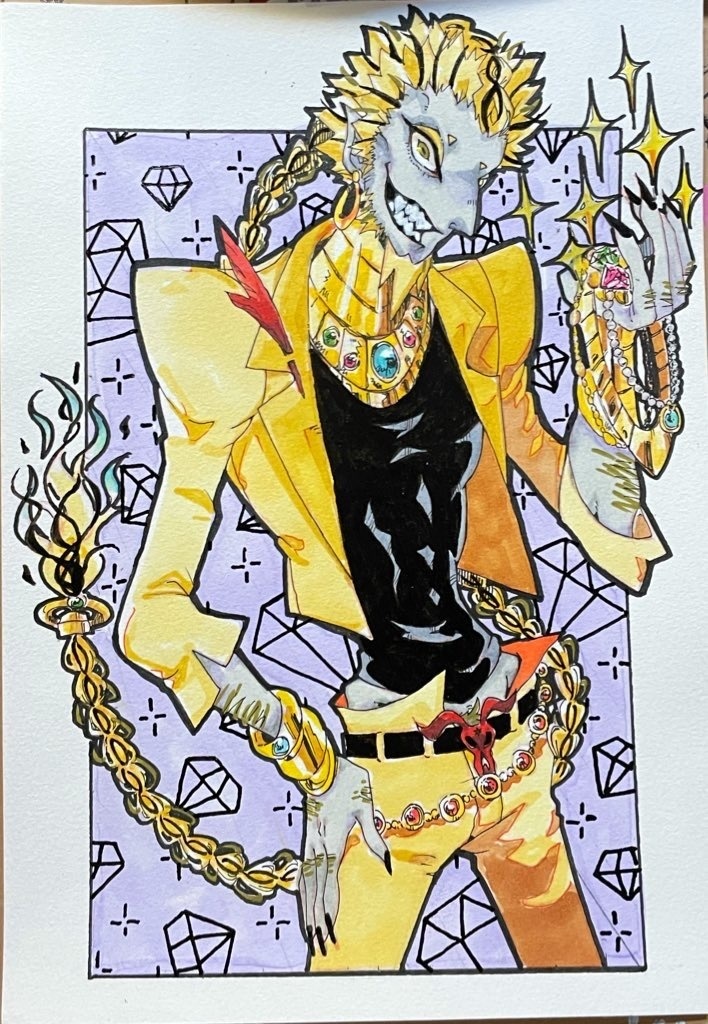 アナログイラスト原画