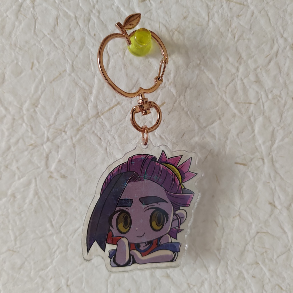ポケモン　スグリ　ポーチ　缶バッジ　アクリルキーホルダー 非公式〛スグリ（DLC後編ver.）アクリルキーホルダー - あたら夜
