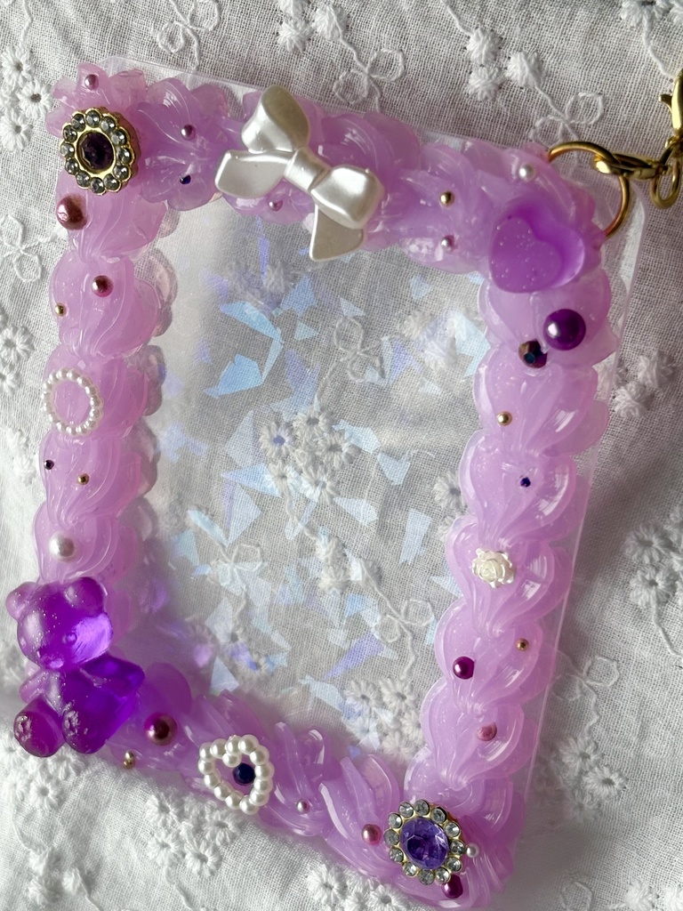 B8トレカケース ホイップデコ くま