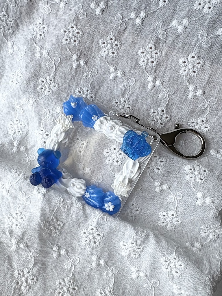 ブルー系ホイップデコケース