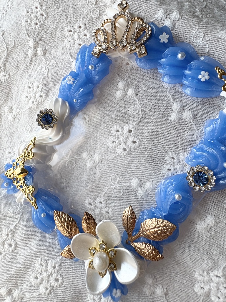 ブルー系ホイップデコケース