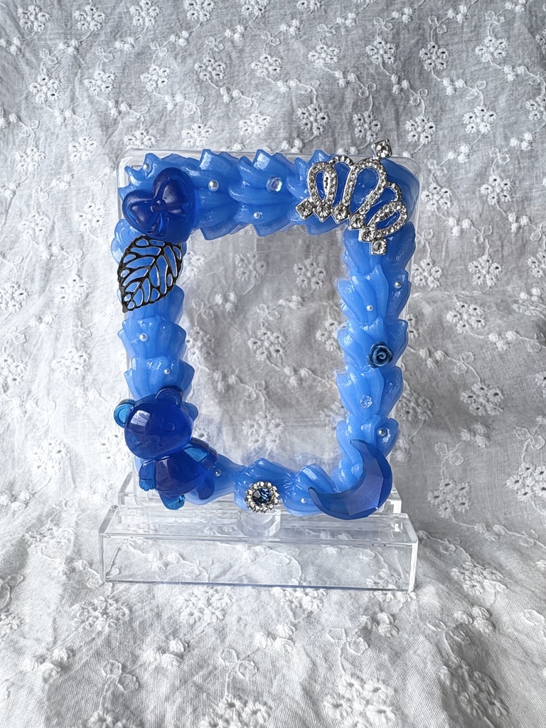 ブルー系ホイップデコケース