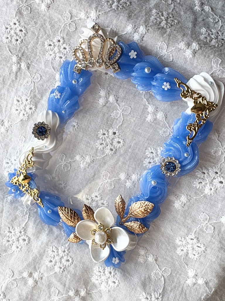 ブルー系ホイップデコケース