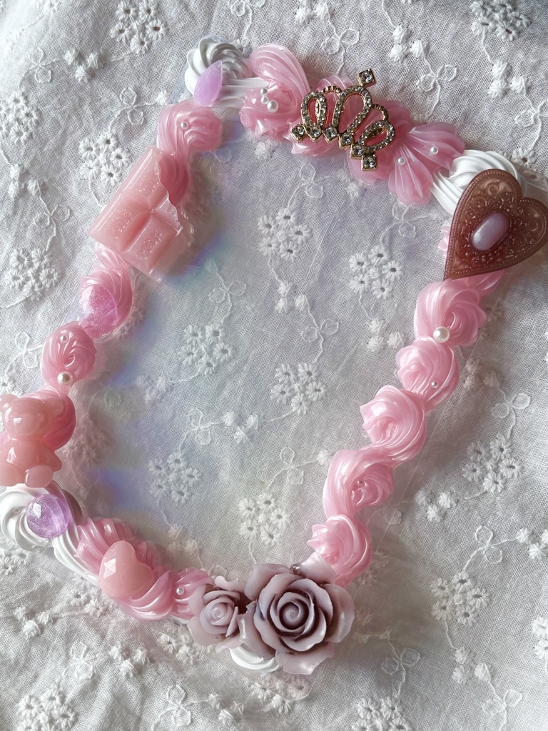 ピンク系ホイップデコケース