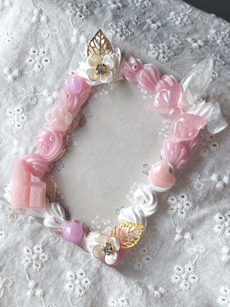 ピンク系ホイップデコケース