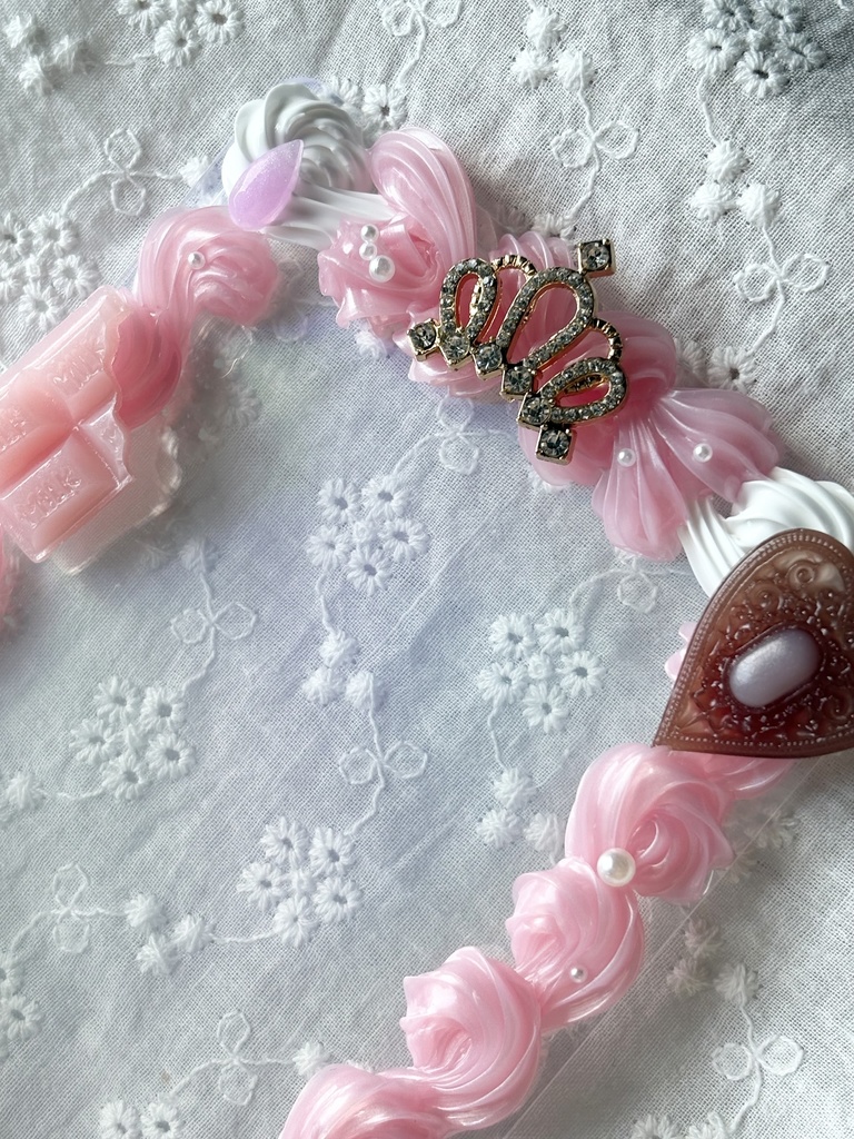 ピンク系ホイップデコケース