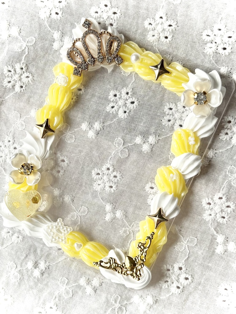 イエロー系ホイップデコケース