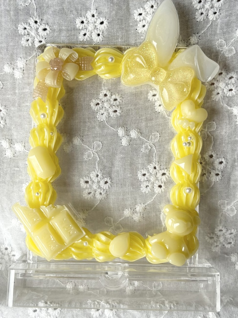 イエロー系ホイップデコケース