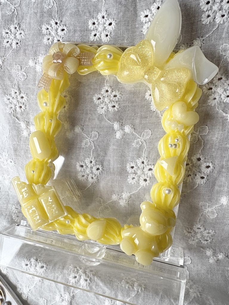 イエロー系ホイップデコケース