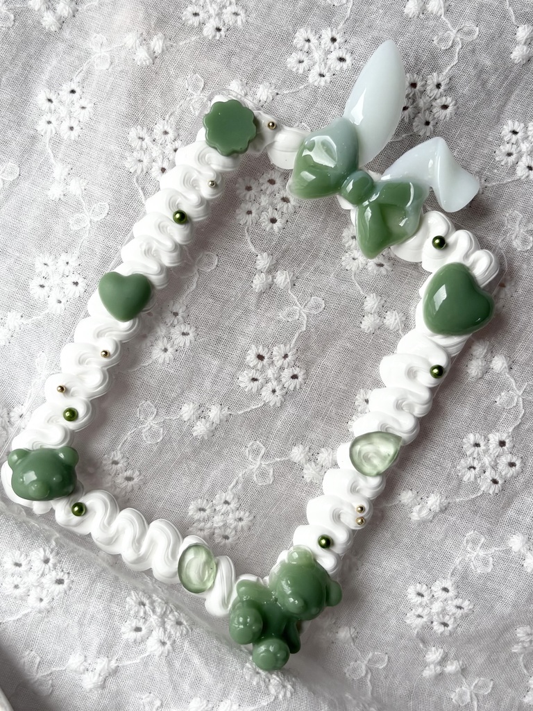 グリーン系ホイップデコ