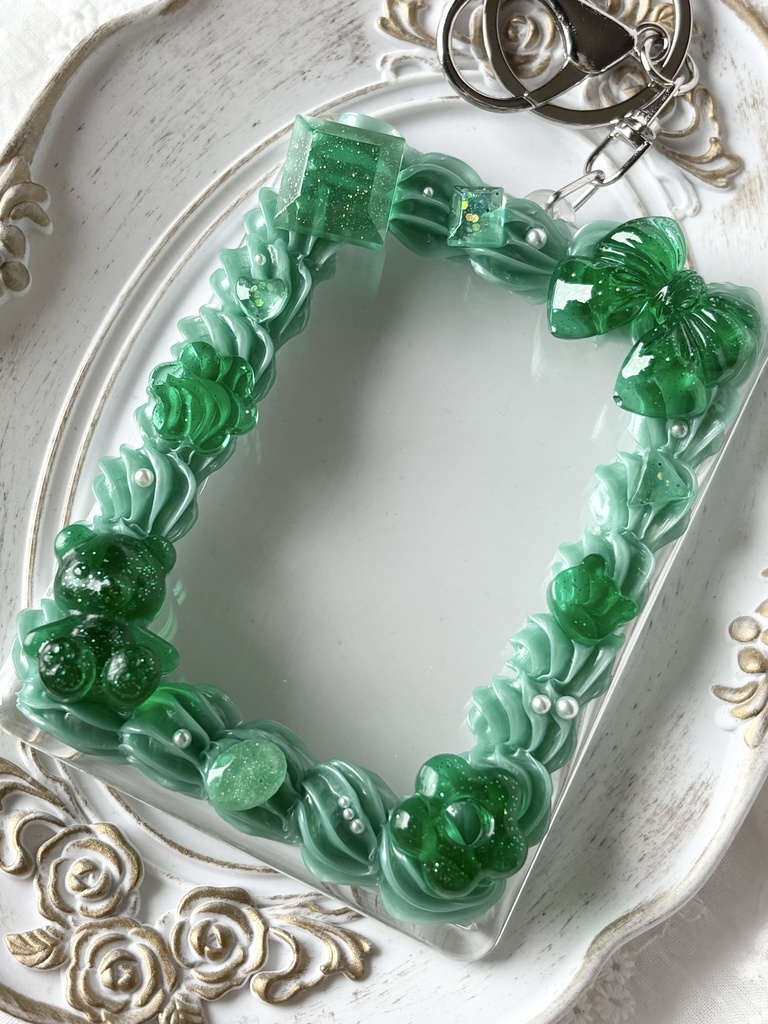 グリーン系ホイップデコ