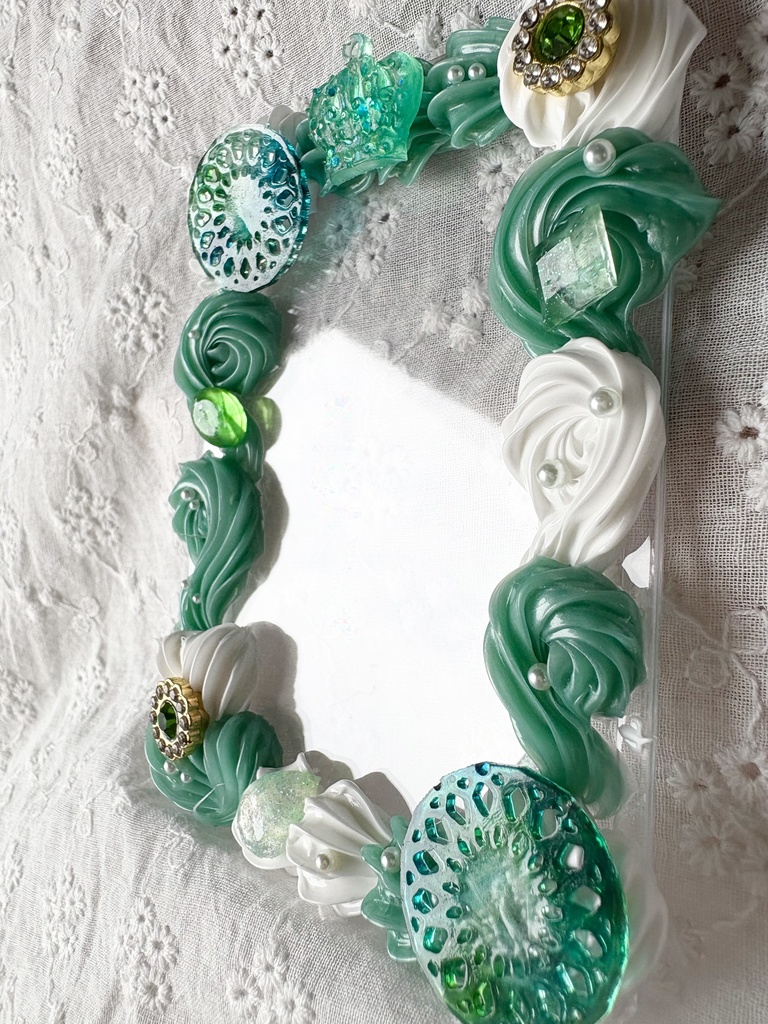 グリーン系ホイップデコ