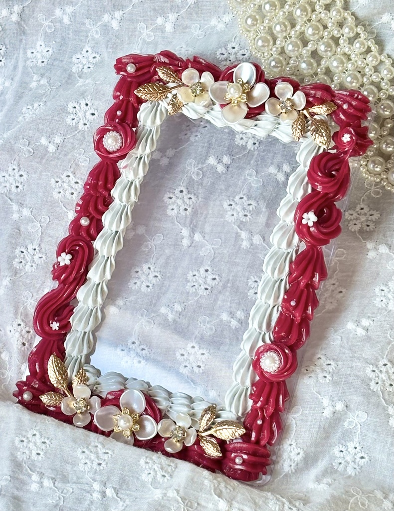 赤系ホイップデコケース