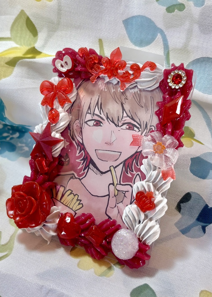 赤系ホイップデコケース