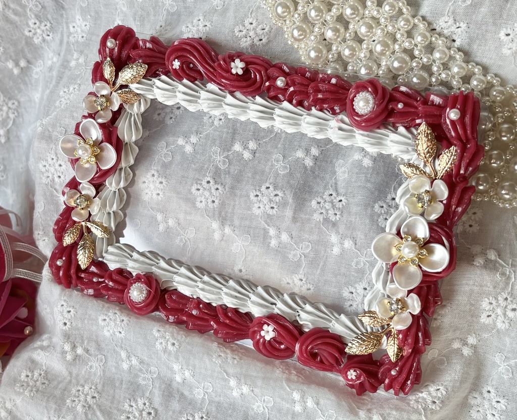 赤系ホイップデコケース