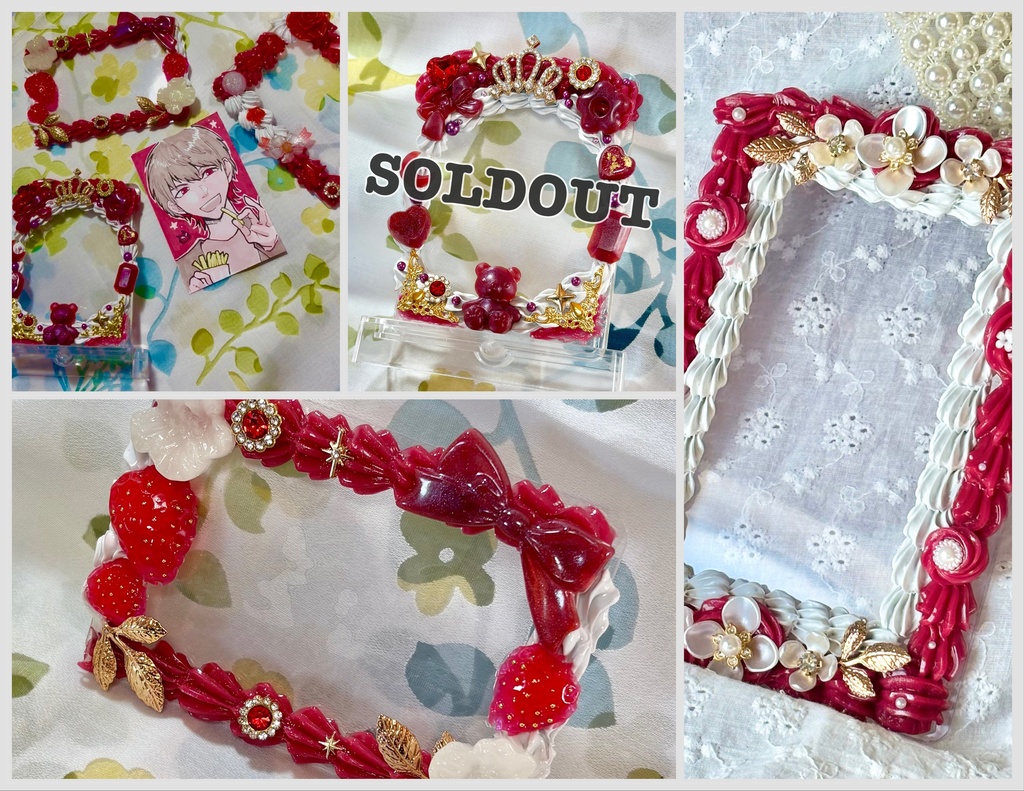 赤系ホイップデコケース