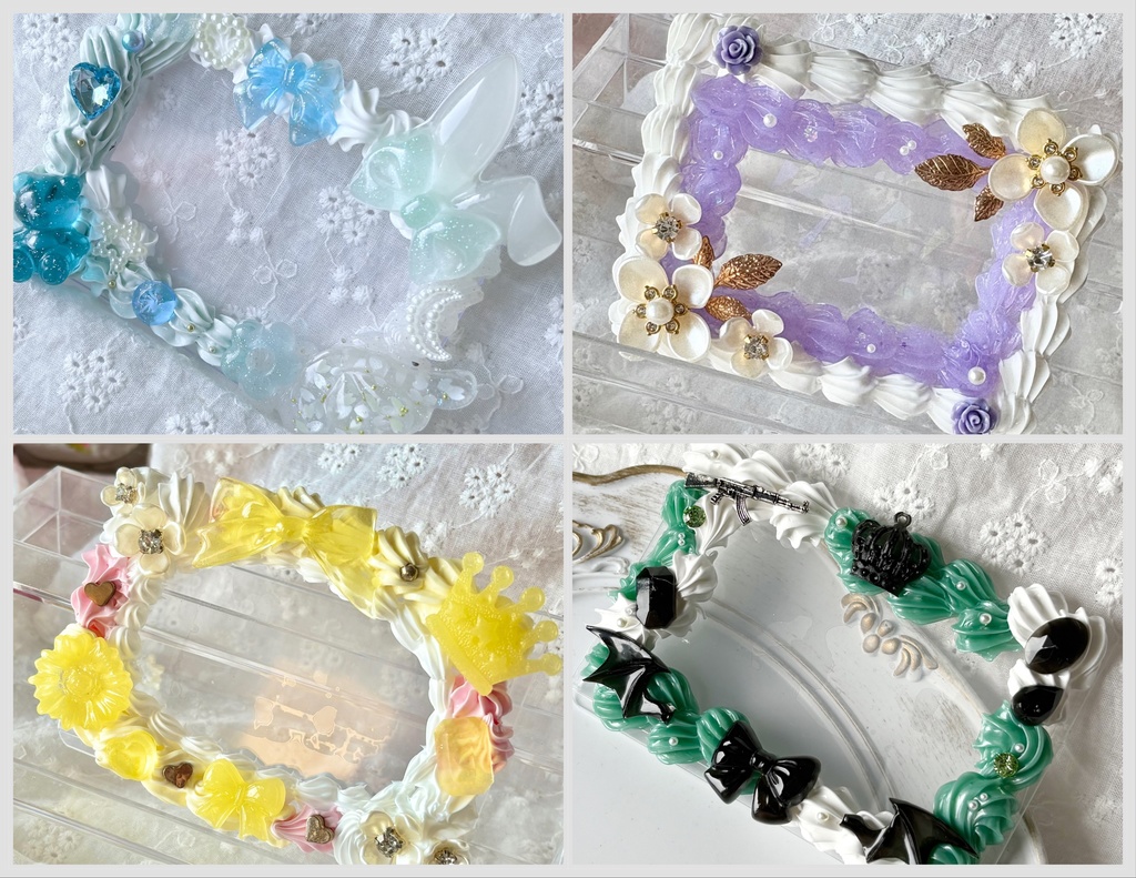 横向きトレカケース　ホイップデコ