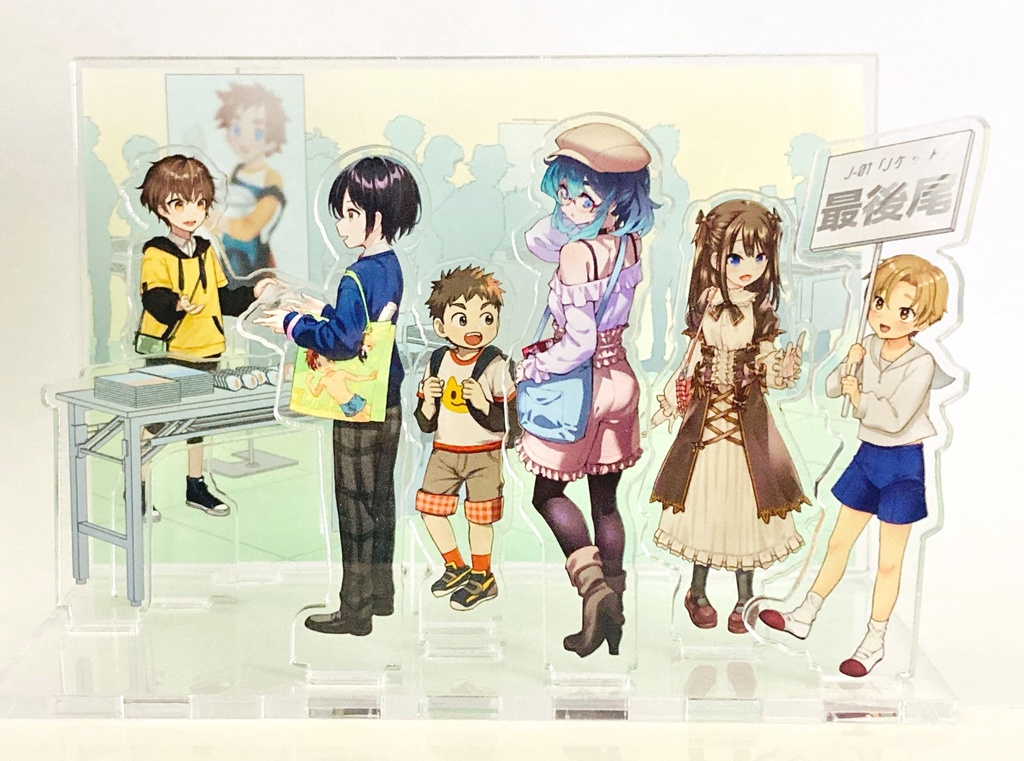 Jケット1 アクリルジオラマ