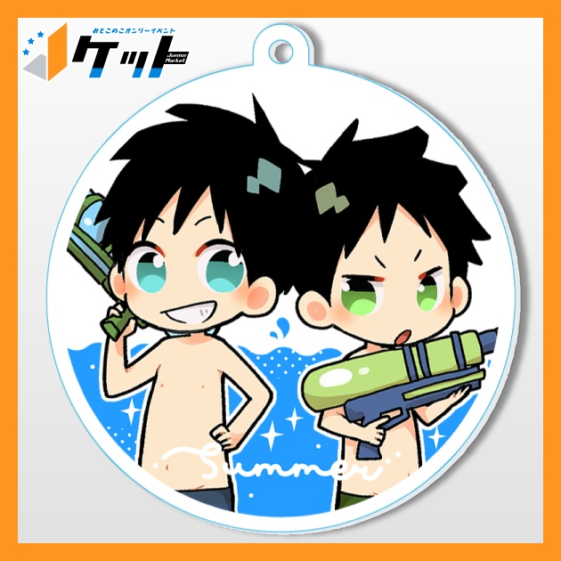 Ｊケット8 アクリルキーホルダー いさこ